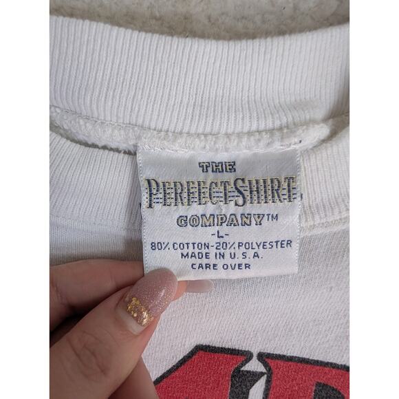 Vintage Lambs Tavern Sweatshirt Mens Large White Heavyweight USA Made READ - Picture 16 of 16